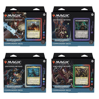 Magic The Gathering: Warhammer 40K Universes Beyond Commander Decks Regular Edition (Set of 4)