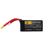 DOGCOM 850mAh 4S 150C 14.8V LiPo Battery XT30 [DG]